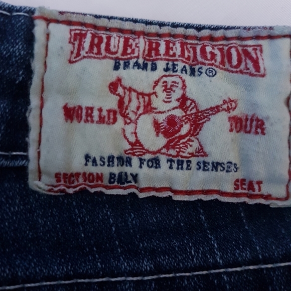 True Religion Billy Jeans Style # 10-572TS 98% Cotton Size 28 - Picture 11 of 13